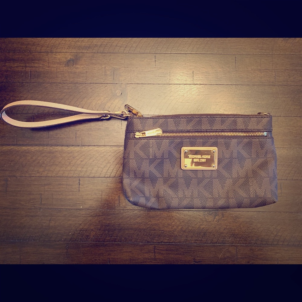 Michael Kors Large Logo Wristlet
